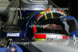 23.07.2004 Hockenheim, Germany, F1, Friday, July, Antonio Pizzonia, BRA, BMW Williams F1 Team, FW26, Pitlane, Box, Garage - Formula 1 World Championship, Rd 12, Practice, Grosser Mobil 1 Preis von Deutschland, GER, Hockenheimring Baden-Württemberg