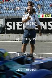 23.07.2004 Hockenheim, Germany, F1, Friday, July, Sergio - Formula 1 World Championship, Rd 12, Practice, Grosser Mobil 1 Preis von Deutschland, GER, Hockenheimring Baden-Württemberg