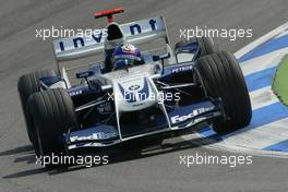 23.07.2004 Hockenheim, Germany, F1, Friday, July, Juan-Pablo Montoya, COL, Juan Pablo, BMW WilliamsF1 Team, FW26, Action, Track  - Formula 1 World Championship, Rd 12, Practice, Grosser Mobil 1 Preis von Deutschland, GER, Hockenheimring Baden-Württemberg