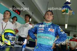 23.07.2004 Hockenheim, Germany, F1, Friday, July, Felipe Massa, BRA, Sauber - Formula 1 World Championship, Rd 12, Practice, Grosser Mobil 1 Preis von Deutschland, GER, Hockenheimring Baden-Württemberg