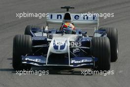 23.07.2004 Hockenheim, Germany, F1, Friday, July, Antonio Pizzonia, BRA, BMW Williams F1 Team, FW26, Action, Track - Formula 1 World Championship, Rd 12, Practice, Grosser Mobil 1 Preis von Deutschland, GER, Hockenheimring Baden-Württemberg