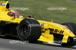 23.07.2004 Hockenheim, Germany,  F1, Friday, Timo Glock (GER), Test driver Jordan Ford EJ14 - Formula 1 World Championship, Rd 12, Grosser Mobil 1 Preis von Deutschland, GER, Hockenheimring Baden-Württemberg