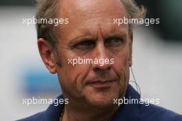 23.07.2004 Hockenheim, Germany, F1, Friday, July, Ex-Formel1 Pilot Hans-Joachim Stuck (Premiere, TV) - Formula 1 World Championship, Rd 12, Grosser Mobil 1 Preis von Deutschland, GER, Hockenheimring Baden-Württemberg