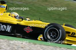 23.07.2004 Hockenheim, Germany,  F1, Friday, Giorgio Pantano (ITA), Jordan Ford EJ14 - Formula 1 World Championship, Rd 12, Grosser Mobil 1 Preis von Deutschland, GER, Hockenheimring Baden-Württemberg