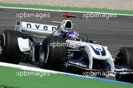 23.07.2004 Hockenheim, Germany,  F1, Friday, Juan-Pablo Montoya (COL), BMW Williams F1 FW26 - Formula 1 World Championship, Rd 12, Grosser Mobil 1 Preis von Deutschland, GER, Hockenheimring Baden-Württemberg