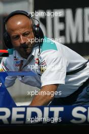 23.07.2004 Hockenheim, Germany, F1, Friday, July, Sergio - Formula 1 World Championship, Rd 12, Practice, Grosser Mobil 1 Preis von Deutschland, GER, Hockenheimring Baden-Württemberg