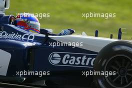 23.07.2004 Hockenheim, Germany, F1, Friday, July, Juan-Pablo Montoya, COL, Juan Pablo, BMW WilliamsF1 Team, FW26, Action, Track - Formula 1 World Championship, Rd 12, Practice, Grosser Mobil 1 Preis von Deutschland, GER, Hockenheimring Baden-Württemberg