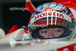 23.07.2004 Hockenheim, Germany, F1, Friday, July, Takuma Sato, JPN, Lucky Strike BAR Honda, BAR006, Pitlane, Box, Garage - Formula 1 World Championship, Rd 12, Practice, Grosser Mobil 1 Preis von Deutschland, GER, Hockenheimring Baden-Württemberg