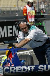 23.07.2004 Hockenheim, Germany, F1, Friday, July, Arne - Formula 1 World Championship, Rd 12, Practice, Grosser Mobil 1 Preis von Deutschland, GER, Hockenheimring Baden-Württemberg