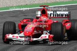 23.07.2004 Hockenheim, Germany,  F1, Friday, Michael Schumacher (GER), Scuderia Ferrari Marlboro F2004 - Formula 1 World Championship, Rd 12, Grosser Mobil 1 Preis von Deutschland, GER, Hockenheimring Baden-Württemberg