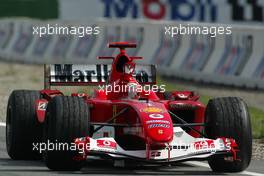 25.07.2004 Hockenheim, Germany, F1, Sunday. July, Michael Schumacher, GER, Ferrari - Formula 1 World Championship, Rd 12, Race, Grosser Mobil 1 Preis von Deutschland, GER, Hockenheimring Baden-Württemberg