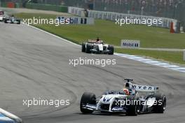 25.07.2004 Hockenheim, Germany, F1, Sunday. July, Antonio Pizzonia, BRA, ( Replacing Ralf Schumacher for this race ) Williams F1 - Formula 1 World Championship, Rd 12, Race, Grosser Mobil 1 Preis von Deutschland, GER, Hockenheimring Baden-Württemberg