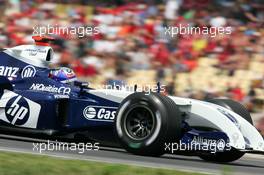 24.07.2004 Hockenheim, Germany,  F1, Saturday, Juan-Pablo Montoya (COL), BMW Williams F1 FW26 - Formula 1 World Championship, Rd 12, Grosser Mobil 1 Preis von Deutschland, GER, Hockenheimring Baden-Württemberg