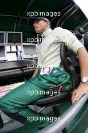 24.07.2004 Hockenheim, Germany, F1, Saturday, July, Christian Klien, AUT, Jaguar Racing, Portrait  - Formula 1 World Championship, Rd 12, Practice, Grosser Mobil 1 Preis von Deutschland, GER, Hockenheimring Baden-Württemberg