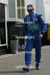 24.07.2004 Hockenheim, Germany, F1, Saturday, July, Giancarlo Fisichella, ITA - Formula 1 World Championship, Rd 12, Qualifying, Grosser Mobil 1 Preis von Deutschland, GER, Hockenheimring Baden-Württemberg