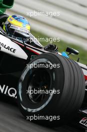 24.07.2004 Hockenheim, Germany,  F1, Saturday, Gianmaria Bruni (ITA), Wilux Minardi Cosworth PS04B - Formula 1 World Championship, Rd 12, Grosser Mobil 1 Preis von Deutschland, GER, Hockenheimring Baden-Württemberg