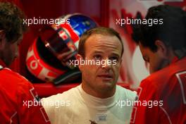 24.07.2004 Hockenheim, Germany, F1, Saturday, July, Rubens Barrichello, BRA, Scuderia Ferrari Marlboro, F2004, Pitlane, Box, Garage - Formula 1 World Championship, Rd 12, Practice, Grosser Mobil 1 Preis von Deutschland, GER, Hockenheimring Baden-Württemberg