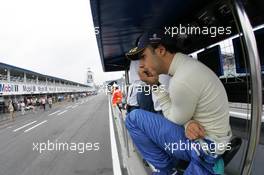 24.07.2004 Hockenheim, Germany, F1, Saturday, July, Felipe Massa, BRA, Sauber, Portrait  - Formula 1 World Championship, Rd 12, Practice, Grosser Mobil 1 Preis von Deutschland, GER, Hockenheimring Baden-Württemberg