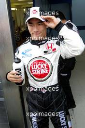 24.07.2004 Hockenheim, Germany, F1, Saturday, July, Takuma Sato, JPN,  BAR Honda - Formula 1 World Championship, Rd 12, Qualifying, Grosser Mobil 1 Preis von Deutschland, GER, Hockenheimring Baden-Württemberg