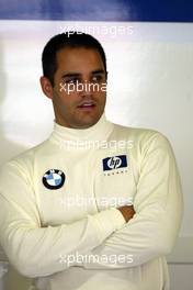 24.07.2004 Hockenheim, Germany, F1, Saturday, July, Juan-Pablo Montoya, COL, Juan Pablo, BMW WilliamsF1 Team, FW26, Pitlane, Box, Garage - Formula 1 World Championship, Rd 12, Practice, Grosser Mobil 1 Preis von Deutschland, GER, Hockenheimring Baden-Württemberg