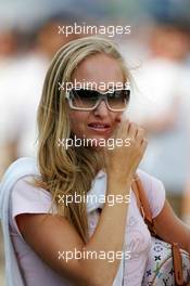 24.07.2004 Hockenheim, Germany,  F1, Saturday, Nice girl in the paddock - Formula 1 World Championship, Rd 12, Grosser Mobil 1 Preis von Deutschland, GER, Hockenheimring Baden-Württemberg