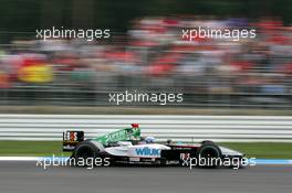 24.07.2004 Hockenheim, Germany,  F1, Saturday, Gianmaria Bruni (ITA), Wilux Minardi Cosworth PS04B - Formula 1 World Championship, Rd 12, Grosser Mobil 1 Preis von Deutschland, GER, Hockenheimring Baden-Württemberg