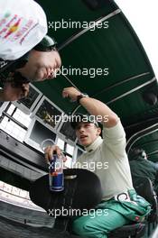 24.07.2004 Hockenheim, Germany, F1, Saturday, July, Christian Klien, AUT, Jaguar Racing, Portrait - Formula 1 World Championship, Rd 12, Practice, Grosser Mobil 1 Preis von Deutschland, GER, Hockenheimring Baden-Württemberg