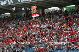 24.07.2004 Hockenheim, Germany, F1, Saturday, July, FANS - Formula 1 World Championship, Rd 12, Grosser Mobil 1 Preis von Deutschland, GER, Hockenheimring Baden-Württemberg