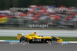 24.07.2004 Hockenheim, Germany,  F1, Saturday, Nick Heidfeld (GER), Jordan Ford EJ14 - Formula 1 World Championship, Rd 12, Grosser Mobil 1 Preis von Deutschland, GER, Hockenheimring Baden-Württemberg