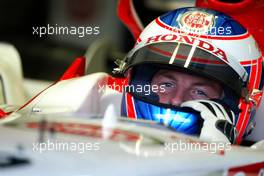 24.07.2004 Hockenheim, Germany, F1, Saturday, July, Jenson Button, GBR, BAR Honda - Formula 1 World Championship, Rd 12, Practice, Grosser Mobil 1 Preis von Deutschland, GER, Hockenheimring Baden-Württemberg