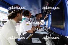 24.07.2004 Hockenheim, Germany, F1, Saturday, July, Felipe Massa, BRA, Sauber, Willy Rampf, Sauber, Technical Director, Peter Sauber, SUI, Sauber, Teamchief, Team Principal, Portrait - Formula 1 World Championship, Rd 12, Practice, Grosser Mobil 1 Preis von Deutschland, GER, Hockenheimring Baden-Württemberg