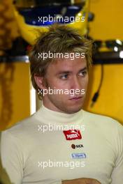 24.07.2004 Hockenheim, Germany, F1, Saturday, July, Nick Heidfeld, GER, Jordan, Portrait  - Formula 1 World Championship, Rd 12, Practice, Grosser Mobil 1 Preis von Deutschland, GER, Hockenheimring Baden-Württemberg