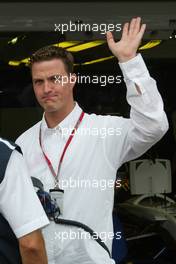 24.07.2004 Hockenheim, Germany, F1, Saturday, July, Ralf Schumacher, GER, BMW WilliamsF1  - Formula 1 World Championship, Rd 12, Practice, Grosser Mobil 1 Preis von Deutschland, GER, Hockenheimring Baden-Württemberg