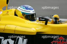 24.07.2004 Hockenheim, Germany,  F1, Saturday, Nick Heidfeld (GER), Jordan Ford EJ14 - Formula 1 World Championship, Rd 12, Grosser Mobil 1 Preis von Deutschland, GER, Hockenheimring Baden-Württemberg