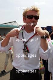 25.07.2004 Hockenheim, Germany, F1, Sunday. July, BORIS BECKER - Formula 1 World Championship, Rd 12, Grosser Mobil 1 Preis von Deutschland, GER, Hockenheimring Baden-Württemberg