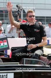 25.07.2004 Hockenheim, Germany,  F1, Sunday, Driver parade, David Coulthard (GBR), West McLaren Mercedes, Portrait - Formula 1 World Championship, Rd 12, Grosser Mobil 1 Preis von Deutschland, GER, Hockenheimring Baden-Württemberg