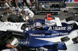 25.07.2004 Hockenheim, Germany, F1, Sunday. July, Juan-Pablo Montoya, COL, BMW WilliamsF1 - Formula 1 World Championship, Rd 12, Grosser Mobil 1 Preis von Deutschland, GER, Hockenheimring Baden-Württemberg