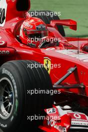 10.09.2004 Monza, Italy F1, Friday, September, Michael Schumacher, GER, Scuderia Ferrari Marlboro, F2004, Action, Track - Formula 1 World Championship, Practice, Rd 15, Italian Grand Prix, ITA, Italy