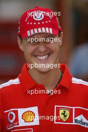 10.09.2004 Monza, Italy F1, Friday, September, Michael Schumacher, GER, Ferrari - Formula 1 World Championship, Rd 15, Italian Grand Prix, ITA, Italy