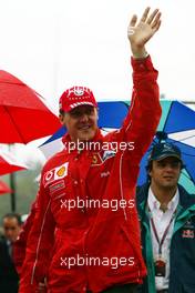 12.09.2004 Monza, Italy F1, Sunday, September, Michael Schumacher, GER, Ferrari - Formula 1 World Championship, Rd 15, Italian Grand Prix, ITA, Italy