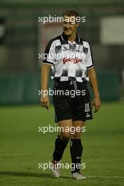 08.09.2004 Monza, Italy F1, Wednesday, September, Michael Schumacher, GER, Ferrari - Charity football match, Stadio Brianteo, Formula 1 World Championship, ITA, Italy