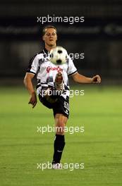 08.09.2004 Monza, Italy, F1, Wednesday, September, Michael Schumacher, GER, Ferrari - Charity football match, Stadio Brianteo, Formula 1 World Championship, ITA, Italy