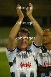 08.09.2004 Monza, Italy F1, Wednesday, September, Michael Schumacher, GER, Ferrari - Charity football match, Stadio Brianteo, Formula 1 World Championship, ITA, Italy