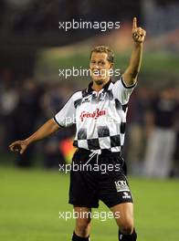 08.09.2004 Monza, Italy, F1, Wednesday, September, Michael Schumacher, GER, Ferrari - Charity football match, Stadio Brianteo, Formula 1 World Championship, ITA, Italy