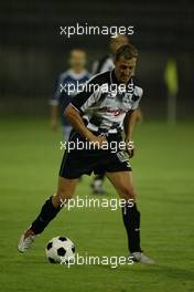 08.09.2004 Monza, Italy F1, Wednesday, September, Michael Schumacher, GER, Ferrari - Charity football match, Stadio Brianteo, Formula 1 World Championship, ITA, Italy