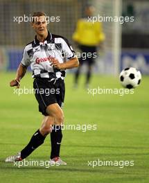 08.09.2004 Monza, Italy, F1, Wednesday, September, Michael Schumacher, GER, Ferrari - Charity football match, Stadio Brianteo, Formula 1 World Championship, ITA, Italy