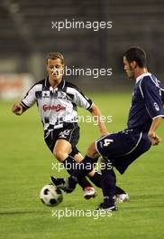 08.09.2004 Monza, Italy, F1, Wednesday, September, Michael Schumacher, GER, Ferrari - Charity football match, Stadio Brianteo, Formula 1 World Championship, ITA, Italy