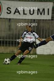 08.09.2004 Monza, Italy F1, Wednesday, September, Michael Schumacher, GER, Ferrari - Charity football match, Stadio Brianteo, Formula 1 World Championship, ITA, Italy