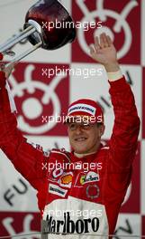 10.10.2004 Suzuka, Japan, F1, Sunday, October, Michael Schumacher, GER, Ferrari -  Formula 1 World Championship, Rd 17, Japanese Grand Prix, JPN, Japan, Podium