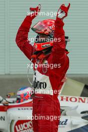 10.10.2004 Suzuka, Japan, F1, Sunday, October, Michael Schumacher, GER, Ferrari -  Formula 1 World Championship, Rd 17, Japanese Grand Prix, JPN, Japan, Podium